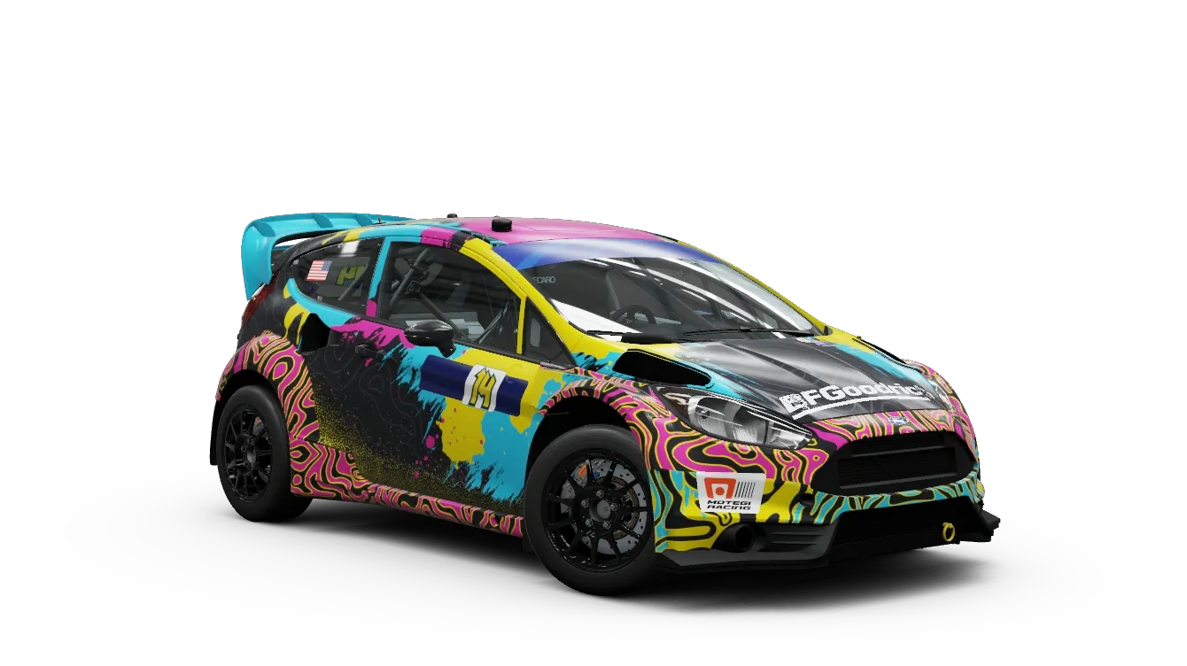 2017 Ford 14 Rahal Letterman Lanigan Racing GRC Fiesta