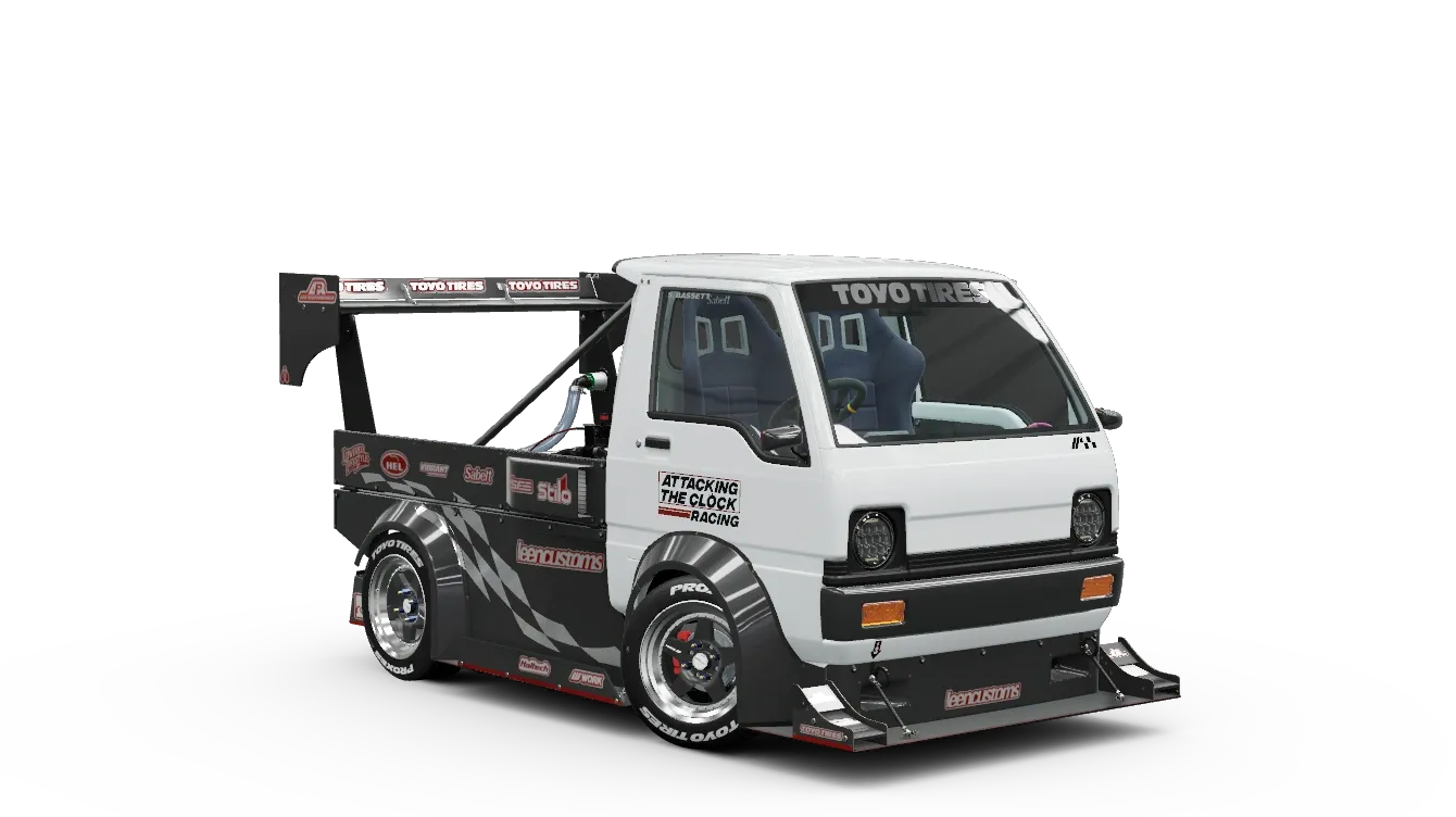 1990 Mitsubishi 269 Attacking the Clock Racing Minicab Time Attack